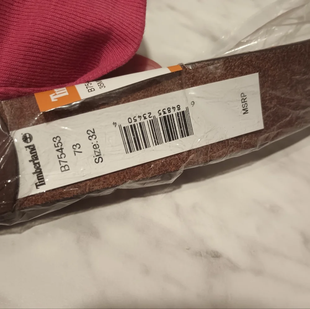 Timberland Brown Leather Belt